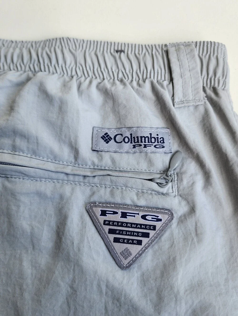 COLUMBIA Shorts Men's L Nylon Elastic Drawstring 6